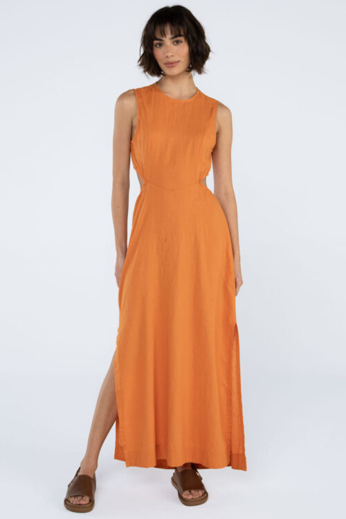 Vestido Laranja 113SS25090 3