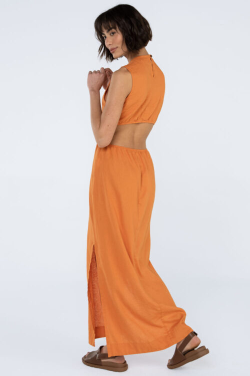 Vestido Laranja 113SS25090 5