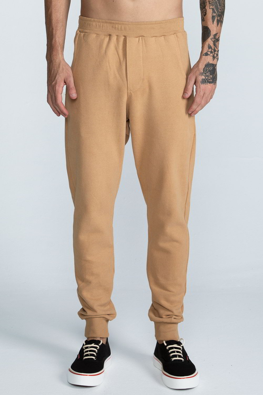 Calça moletom básica com punho de elástico - Made In Guarda - Ecological  Trend