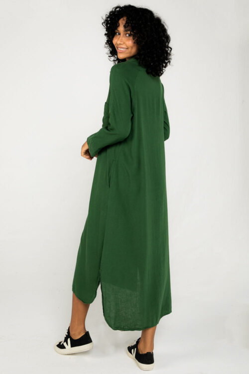 vestido midi verde fw21074 5