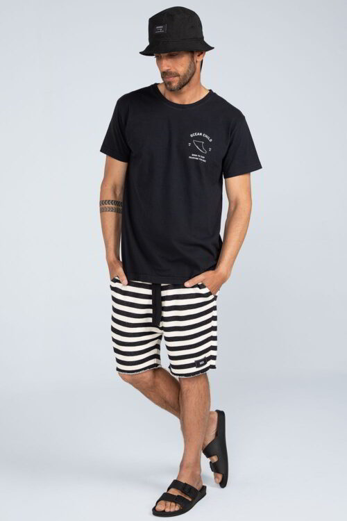 Camiseta Ocean child Preto 201SS23211 2