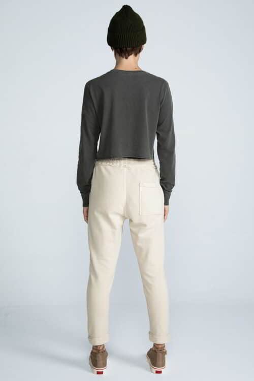 Cropped em malha Verde musgo 103FW23011 3