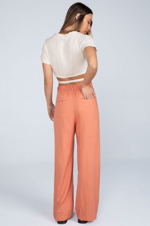 Calca pantalona linho Coral 110SS23066 3