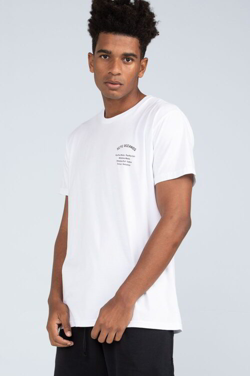 Camiseta Sete oceanos Branco 201SS23208 2