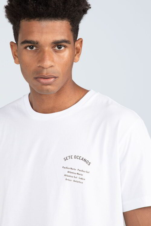 Camiseta Sete oceanos Branco 201SS23208 3