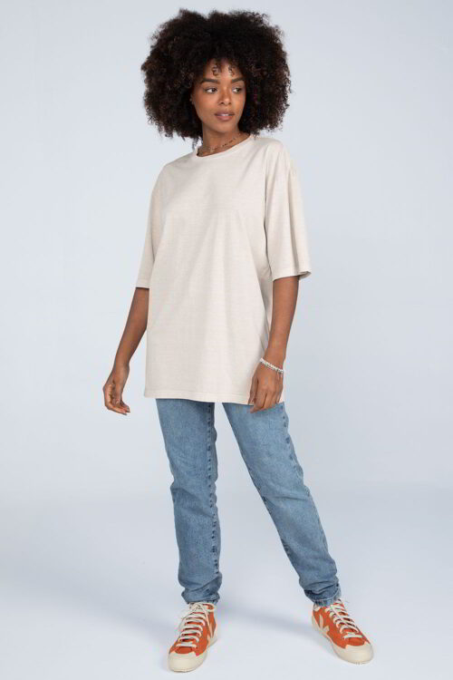 Camiseta oversized Areia 101SS23002 1