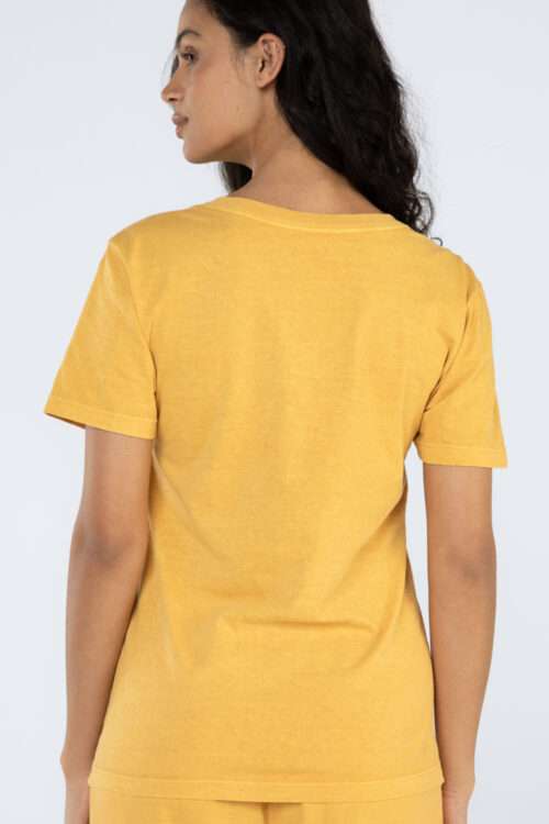 Camiseta Amarelo 101SS25001 4