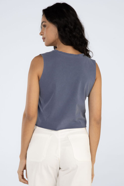 Cropped Azul noite 103SS25022 4