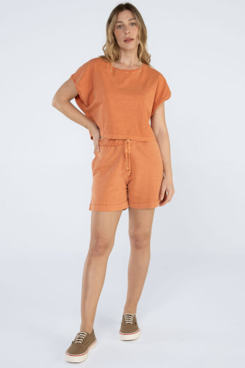 Cropped Laranja 103SS25027 2