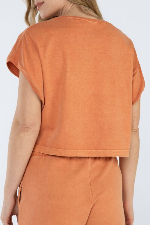 Cropped Laranja 103SS25027 4