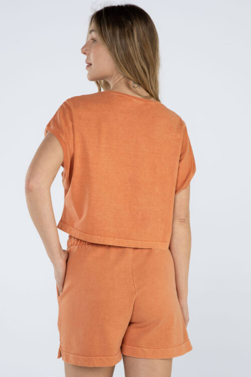 Cropped Laranja 103SS25027 5