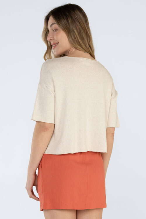 Cropped Natural 103SS25021 4