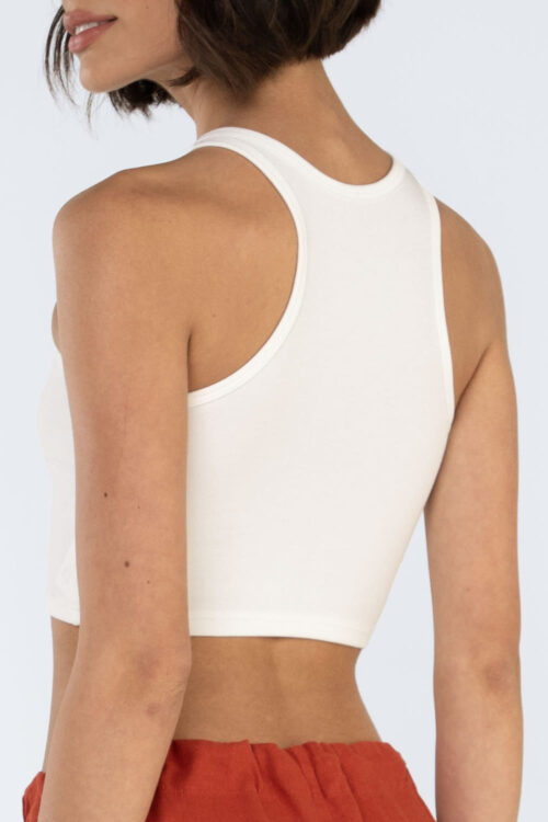 Cropped Off white 103SS25025 5