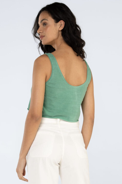 Cropped Verde folha 103SS25023 3