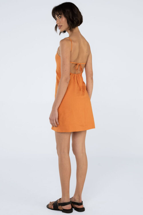 Vestido Laranja 113SS25078 4